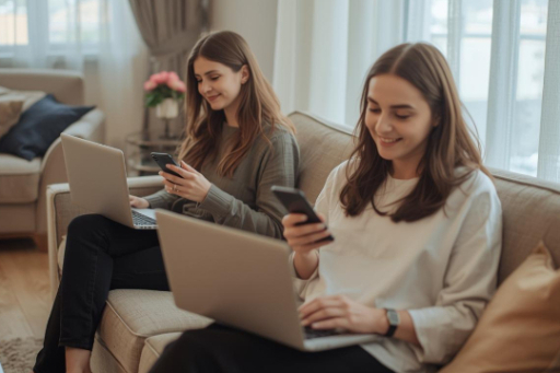 العمل من المنزل